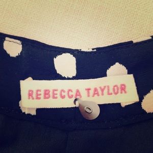 Rebecca Taylor polka dot shorts with pockets- sz 0